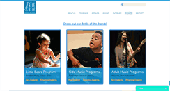 Desktop Screenshot of bluebearmusic.org